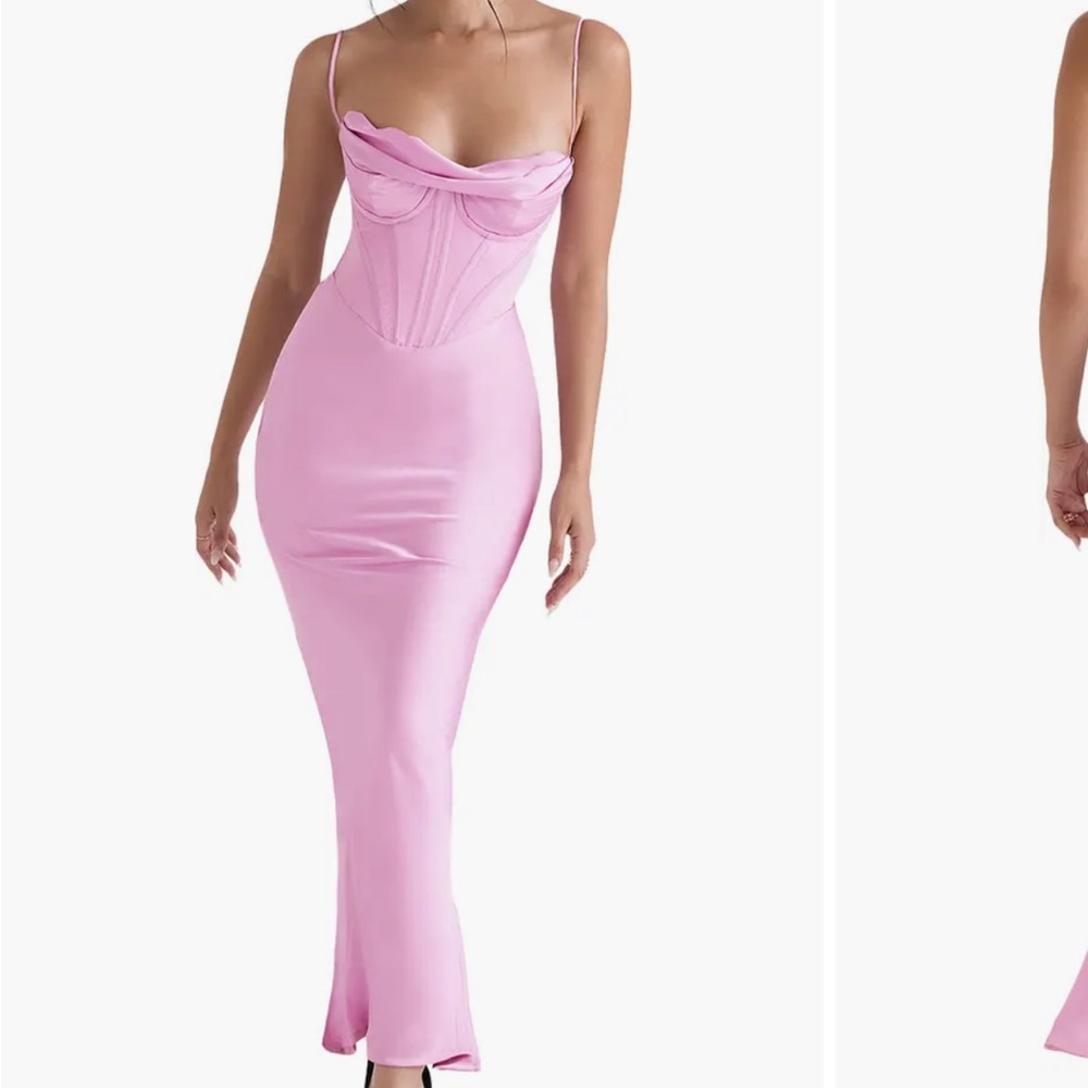 HOUSE of CB CHARMAINE DRESS PINK